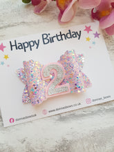 Load image into Gallery viewer, Sparkle Birthday Bow
