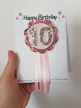 Load image into Gallery viewer, Rosette Birthday Badge
