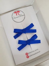 Load image into Gallery viewer, Royal Blue Hand-Tied Pigtails

