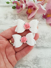 Load image into Gallery viewer, Small Rose Pigtails
