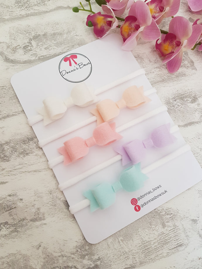 Baby Bow or Headband Set