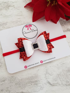 Santa's Belt Hairbow