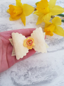 Daffodil Hairbows