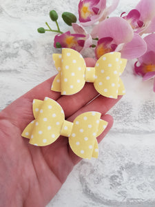 Yellow Dotty Piggies