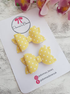 Yellow Dotty Piggies