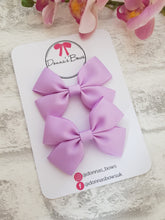 Load image into Gallery viewer, Lilac Ribbon Pigtails
