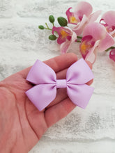 Load image into Gallery viewer, Lilac Ribbon Pigtails
