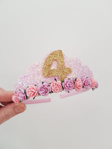 Pink Birthday Tiara