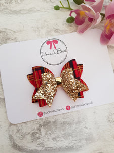 Tartan Hairbow