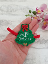 Load image into Gallery viewer, 1st Christmas Headband
