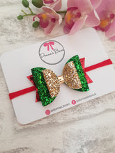 Load image into Gallery viewer, Festive Glitter Bow
