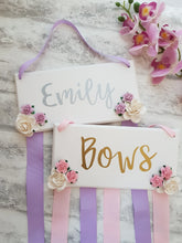 Load image into Gallery viewer, Personalised Bow Holder
