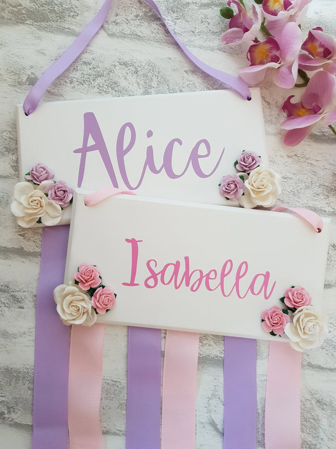 Personalised Bow Holder