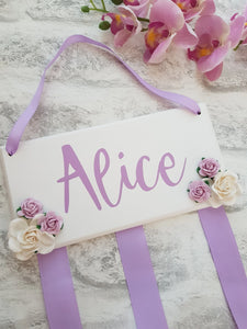 Personalised Bow Holder