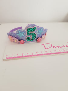 Mermaid Birthday Tiara