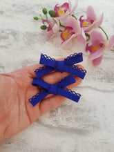 Load image into Gallery viewer, Royal Blue Lace Pigtails
