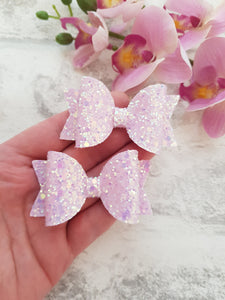 Pink Pigtail Bows