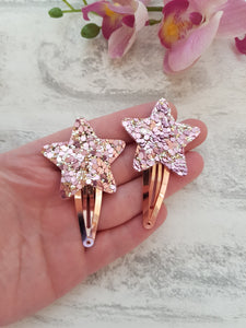 Rose Gold Clips