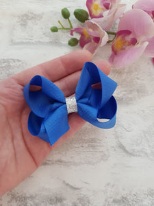 Royal Blue Boutique Bow