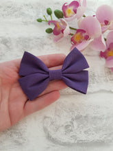 Load image into Gallery viewer, Purple School Bow Set
