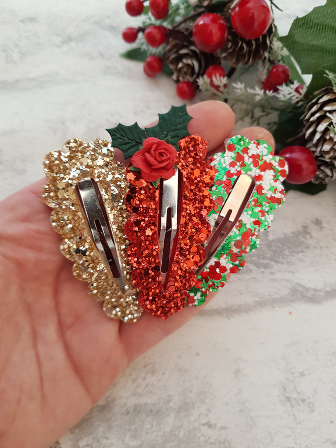 Christmas Snap Clips