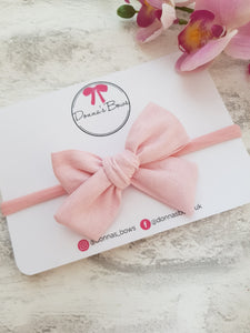 Linen Hand-Tied Bows