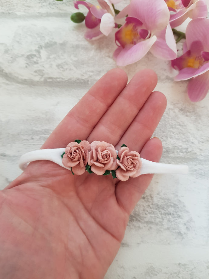 Dusky Rose Headband