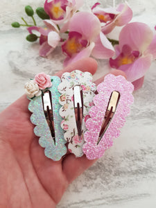 Floral Snapclip Set