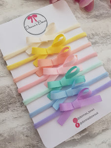 Hand-Tied Ribbon Bands