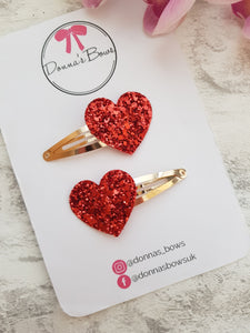 Heart Snap Clips