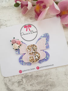 Butterfly Birthday Bow