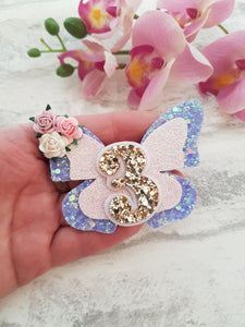 Butterfly Birthday Bow