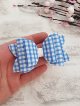 Load image into Gallery viewer, Gingham School Bows
