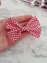 Load image into Gallery viewer, Gingham School Bows
